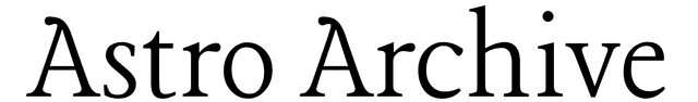 Astro Archive